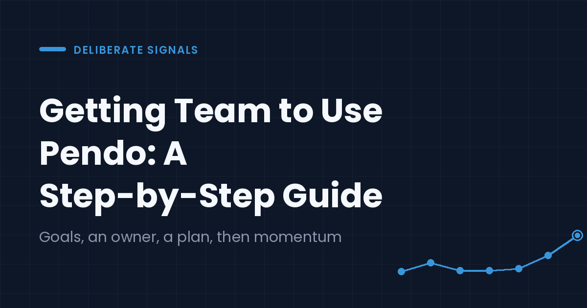 Getting Team to Use Pendo: A Step-by-Step Guide