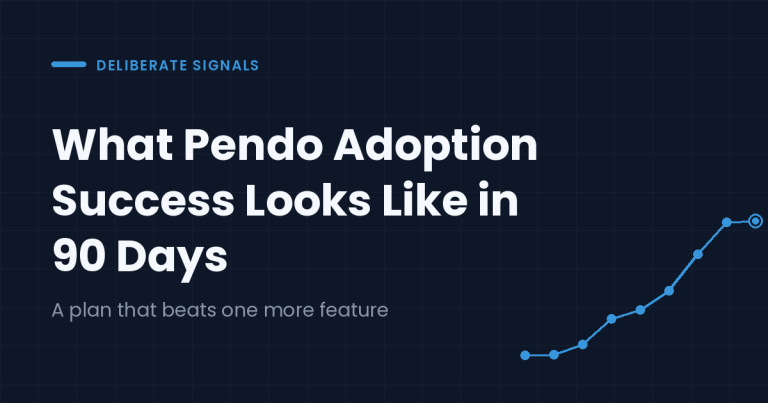 What Pendo Adoption Success Looks Like in 90 Days