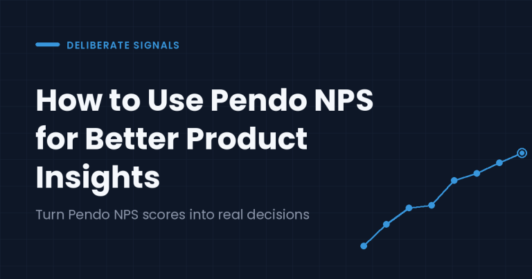 How to Use Pendo NPS for Better Product Insights